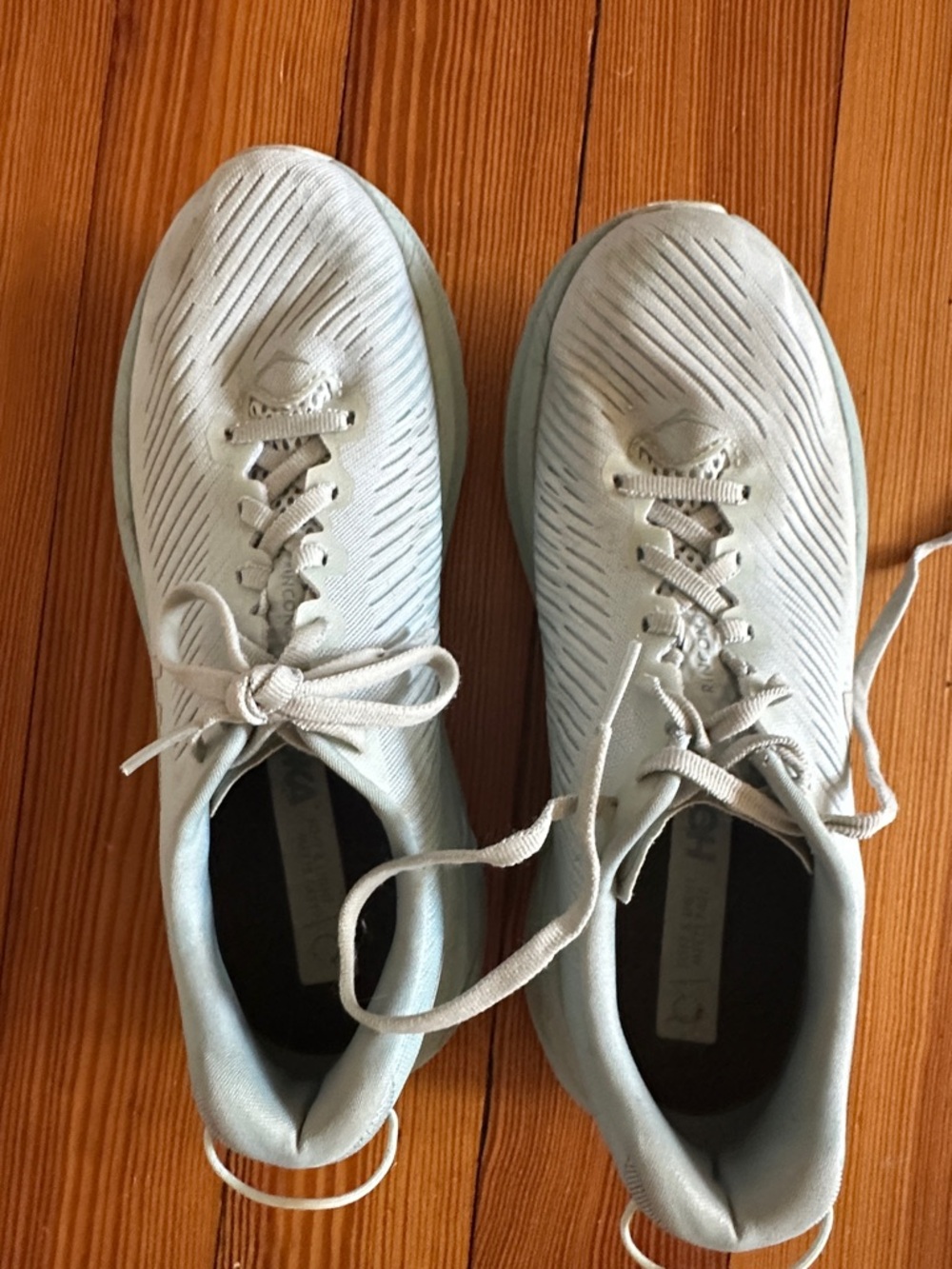 HOKA Light Blue Athletic Sneakers- Size 8D